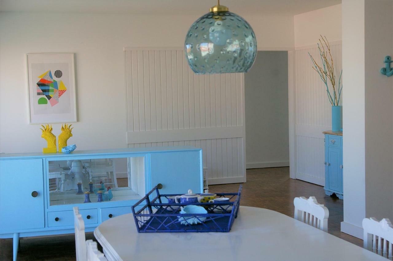 Blue Apartment Parede Beach House Buitenkant foto